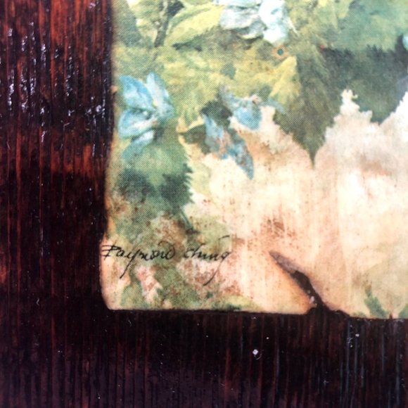 Vintage Birds‎ Bucket Decoupage on Wood Wall Decor - Picture 8 of 8